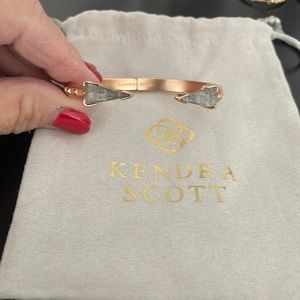 Kendra Scott Rose Gold bangle bracelet.